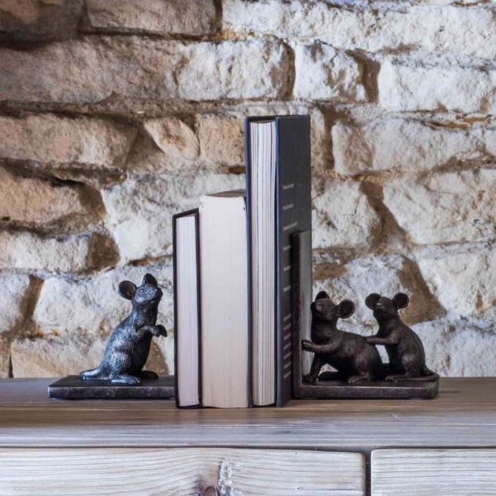 Mouse Bookend, Set of 2
