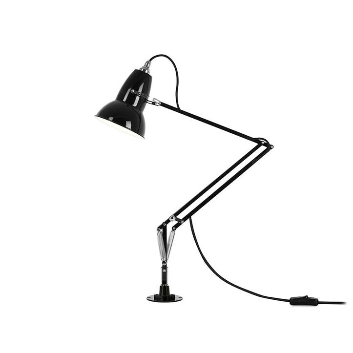 Original 1227 Desk Lamp with Desk Insert, Jet Black