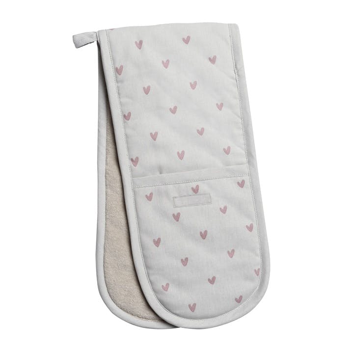'Hearts' Double Oven Glove