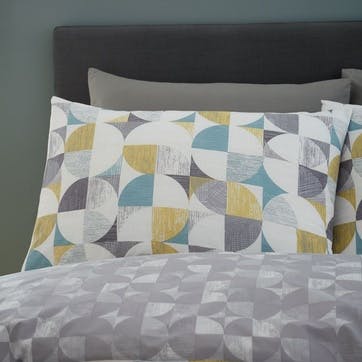 Retro Circles King Bedding Set