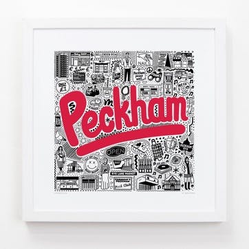 Hometown Peckham Print, 33cm