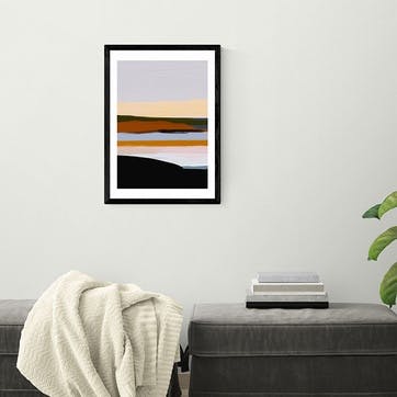 Ana Rut Bre Peaceful Calm of Evening I Framed Print 63 x 45cm, Multi