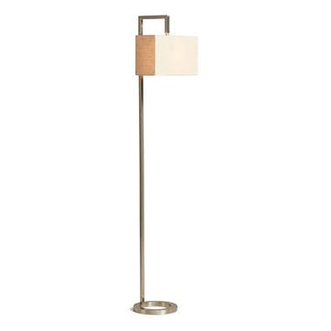 Hooper Floor Lamp H166cm, Nickel