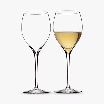Elegance Crystal Chardonnay Wine Glass, Set Of 2
