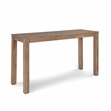 Porthallow Rectangular Bar Table, Natural