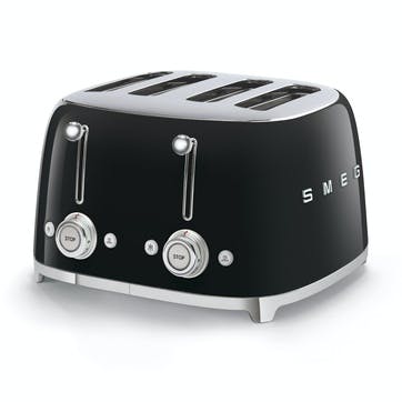 4 By 4 Toaster, Black