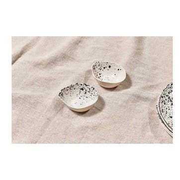 Ama Set of 2 Dipping Bowls D10cm, White