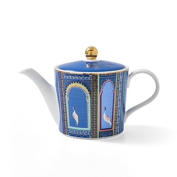 India Teapot 340ml, Indigo