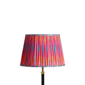 Straight empire Shade 40cm, pink Ikat by Matthew Williamson