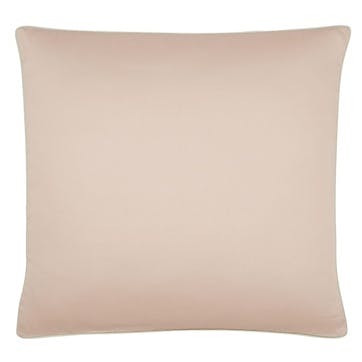 Floreana Square Pillow Case, Fig Leaf and Coral