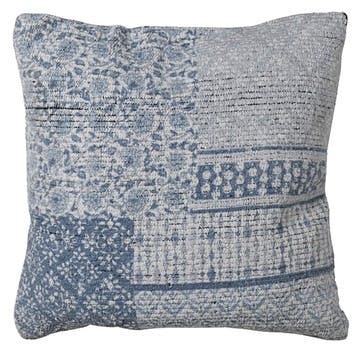 Cotton Cushion Cover 50 x 50cm, Indigo