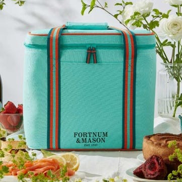 Fortnum's Picnic Cool Bag, Eau De Nil