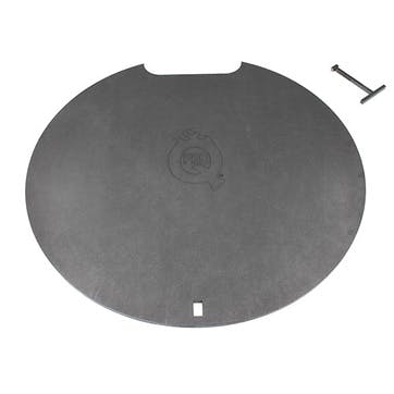 Plancha griddle plate 47cm, ProQ Barecues and Smokers, Excel