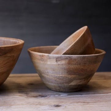 Indus Wooden Bowl - Medium