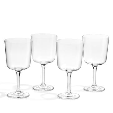 1815 Glass Set of 4 Wine Glasses 350ml, Clear