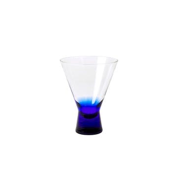 Konus Set of 2 Cocktail Glasses 200ml, Intense Blue