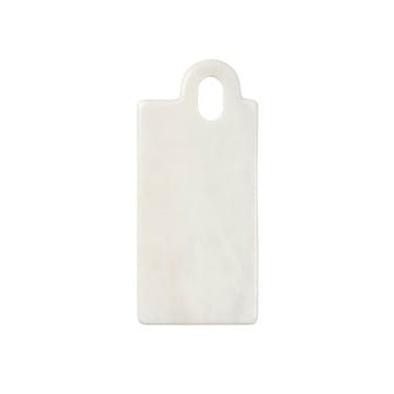 Olina  Marble Chopping Board W14 x L31cm, White