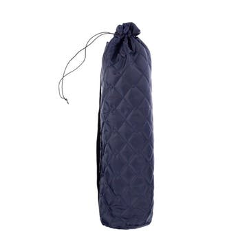 Helen Moore Yoga Mat With Quilted Carry Strap, Navy