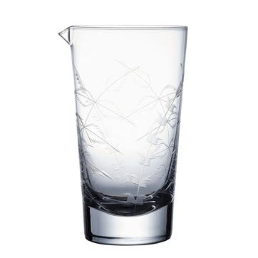 Fern Mixing Glass 555ml, Clear