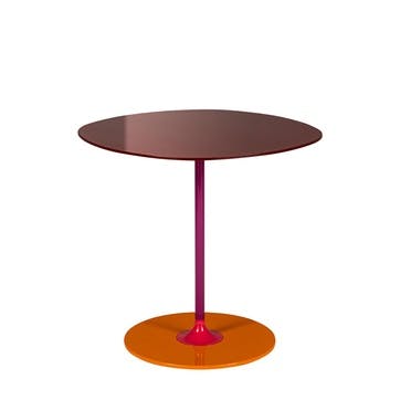 Piero Lissoni 2021 Thierry Table, Burgundy