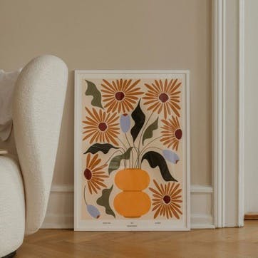 Frankie Penwill Flourish Print 50 x 70cm