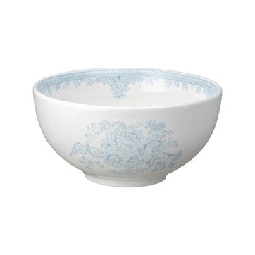 Asiatic Pheasant Footed Bowl, D16cm, Blue