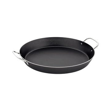 Loreto Aluminum Paella Pan, 34cm,