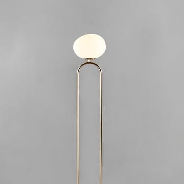 Shapes Floor Lamp H135cm, Brass