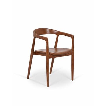 Rowley Dining Chair, Mahogany