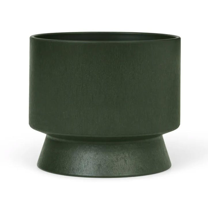 RO Flowerpot, D15cm, Dark Green