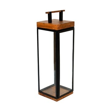 Grace Lantern H58cm, Black