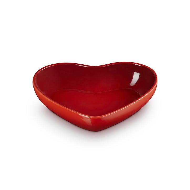 Heart Serving Bowl, 20cm, Cerise