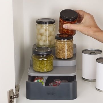 CupboardStore Compact Tiered Organiser