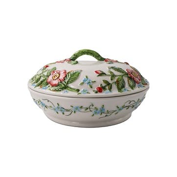 Giardino Lidded Serving Dish H10 x D24cm, Multi