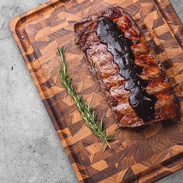 Pressed Chopping Board, Teak