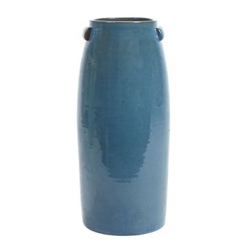 Tabor Vase H45cm, Blue