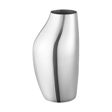Sky Vase H27cm, Stainless Steel