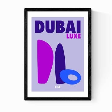 Mother & Sun Studio Dubai Luxe Print, Purple