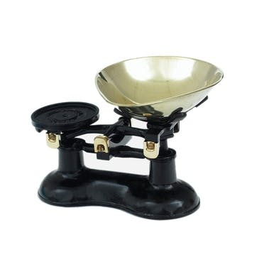 Traditional Cast Iron Scales, Black