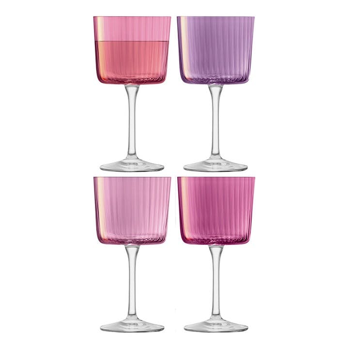 Gems Set of 4 Wine Glasses 250ml, Garnet