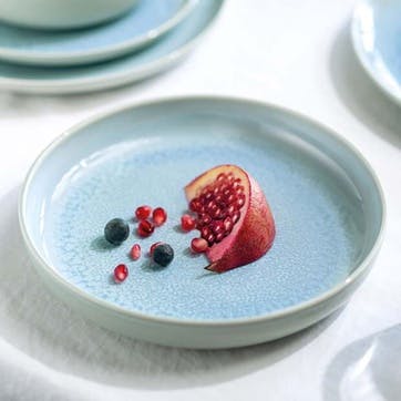 Crafted Blueberry Deep Plate D21.9cm, Blue