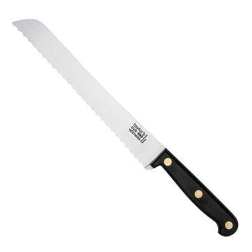 Heratige Series Bread Knife , 23cm, Black