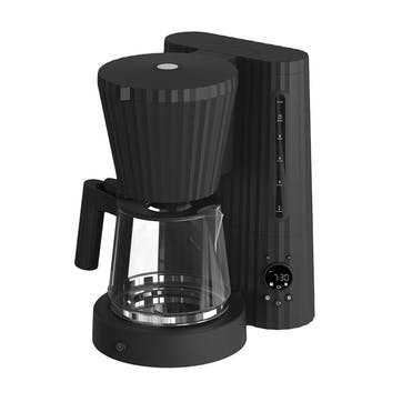 Plisse Filter Coffee Machine 1.5L, Black