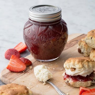 Fruit Preserve Jar, Strawberry