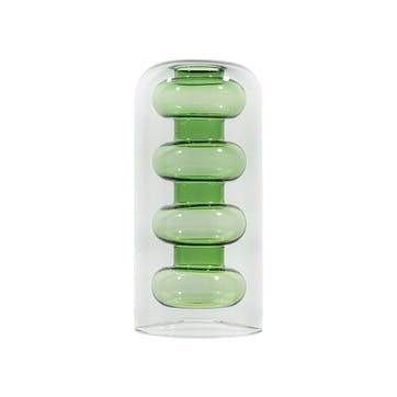 Bump Tall Vase H27cm, Green