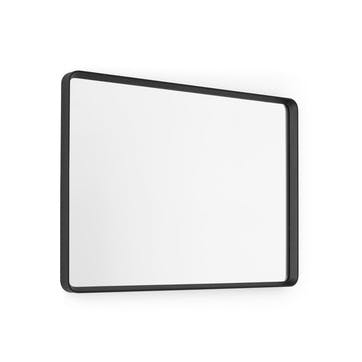Norm, Wall Mirror, H50 x W70 x D4cm, Black