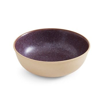 Minerals Serving Bowl D24.5cm, Amethyst