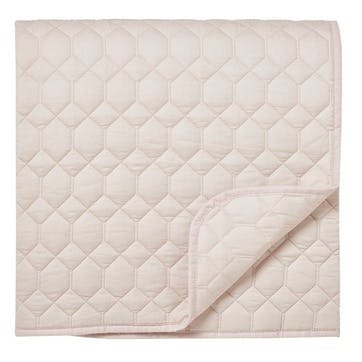 Tulipomania Quilted Throw, Amethyst