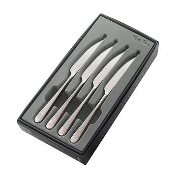 Skye Set of 4 Steak Knifes L23cm, Stainless Steel