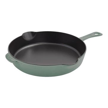 Cast Iron Frying Pan 28cm, Eucalyptus